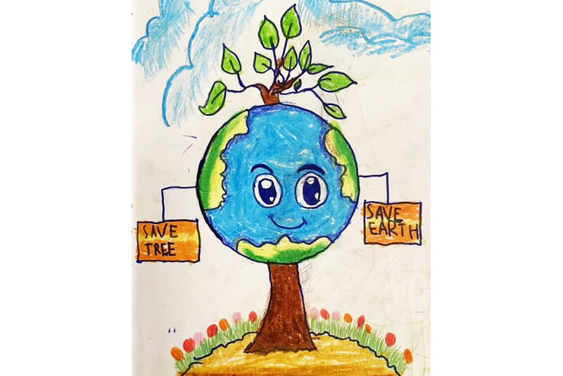 How to Draw SAVE EARTH SAVE WATER Easy Drawing for Kids/SAVE EARTH STOP  GLOBAL WARMING Drawing - YouTube
