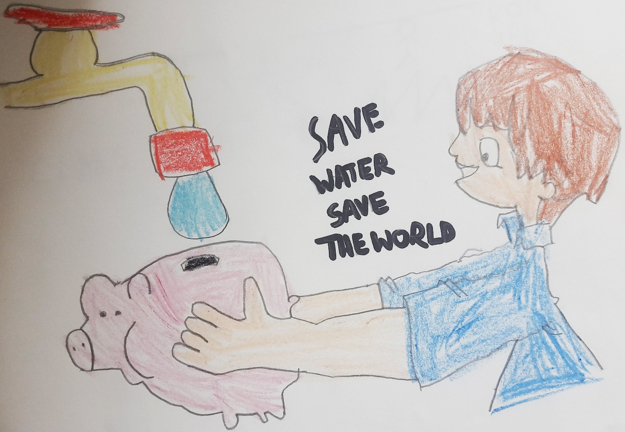 Save Water Save Earth Graphic by Shruti Singh · Creative Fabrica