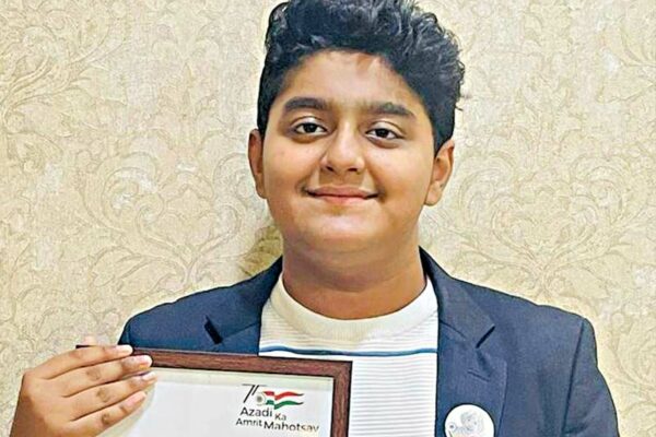 Class 9 Student Raises Funds Through Art