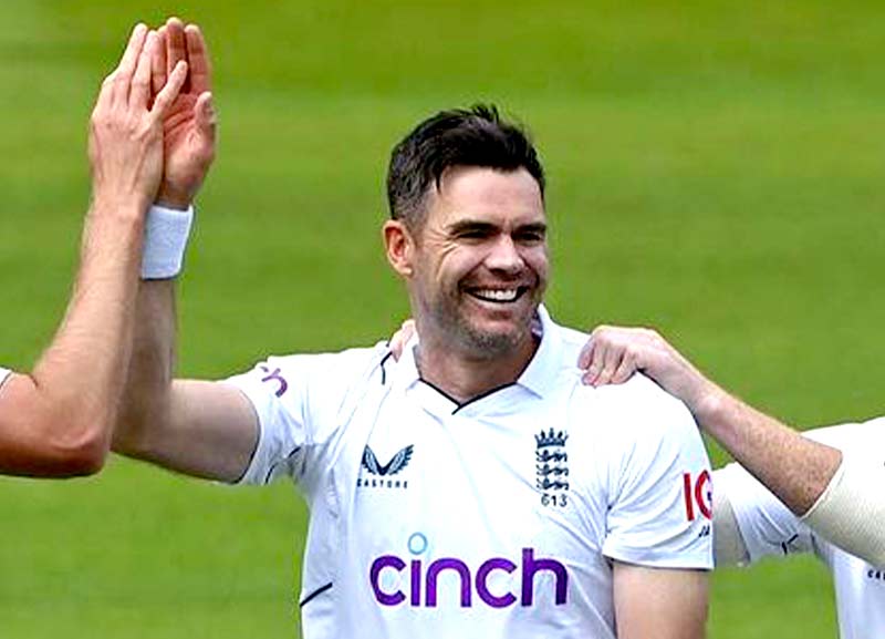 English Cricketer James Anderson Sets Test Match Record