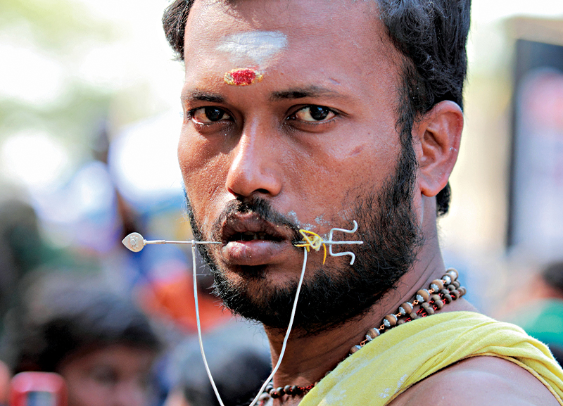 Why Do People Pierce Themselves During the Thaipusam Festival in Tamil Nadu?