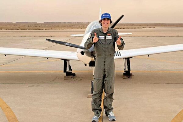 17-year-old Becomes Youngest Pilot to Fly Solo to 52 Countries