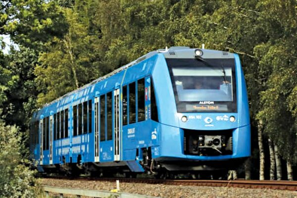 Hydrogen-powered Trains Rolled Out