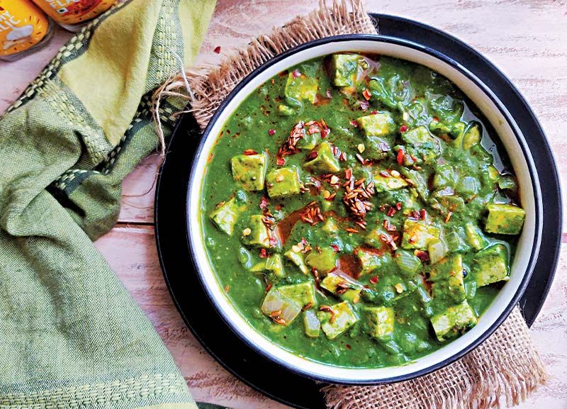 Tofu Palak