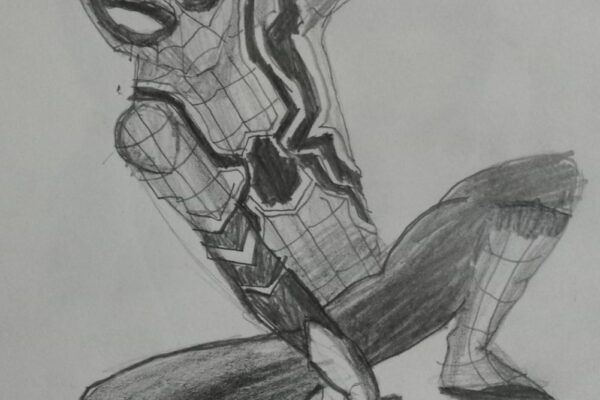 Shaded Spider Man