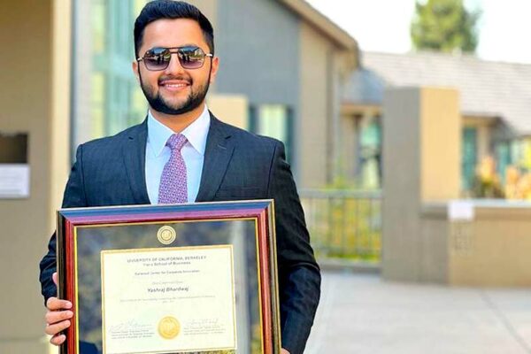 Yashraj Bhardwaj Becomes First Indian and Youngest-ever Garwood Innovation Fellow