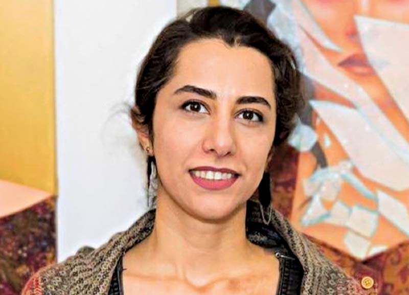 Iranian Woman Artist Advocates for Women