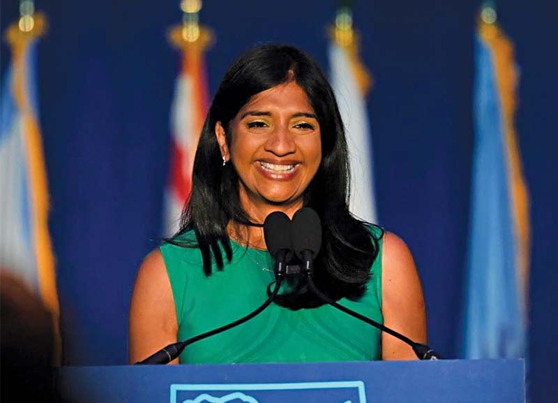 First Indian American Woman Elected as Lieutenant Governor