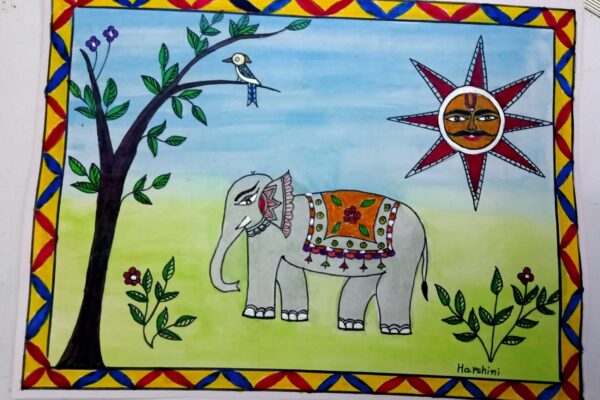 Madhubani Elephant