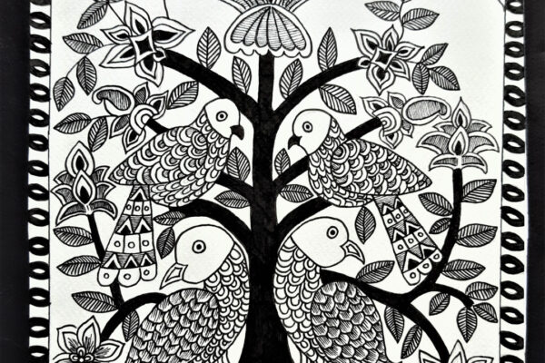 Madhubani – Parrots