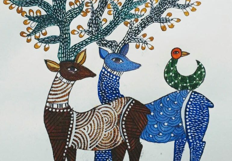 Gond art - RobinAge