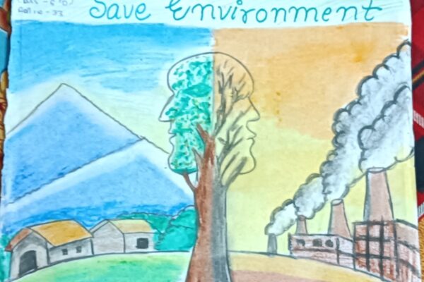 Child Draws Planet Earth Day Protection Environment Earth Day Celebration  Stock Photo by ©okskukuruza 374478910
