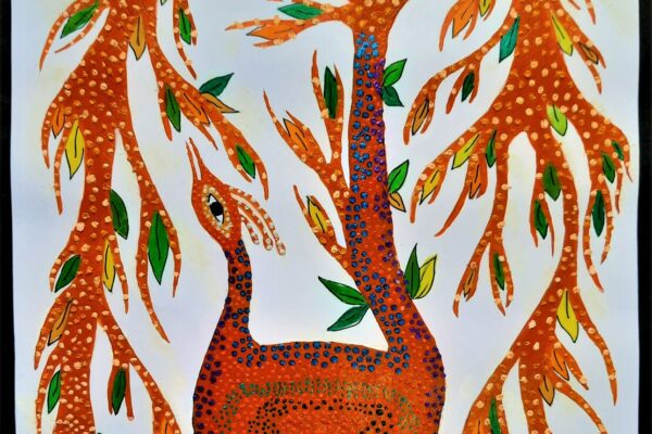 Gond Art – Peacock