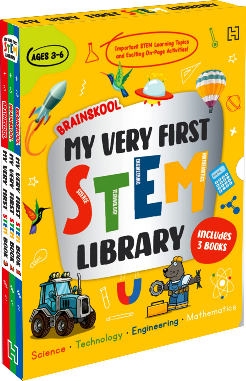 STEM Activity Books for Kids RobinAge