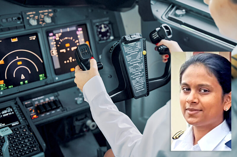 First Female Pilot from Baduga Community Creates History