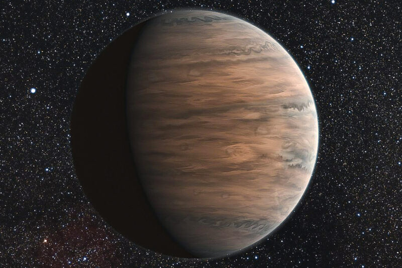 Temperature-sensitive Molecule on Exoplanet 