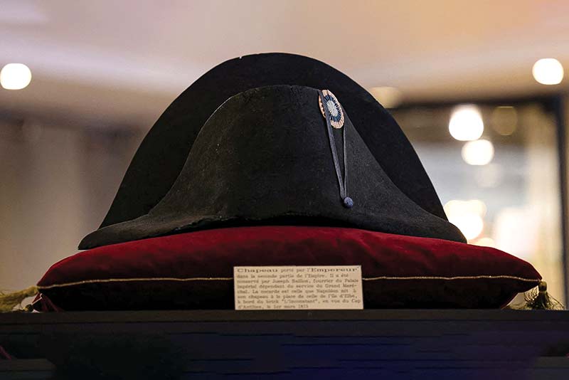 Napoleon’s Hat Auctioned