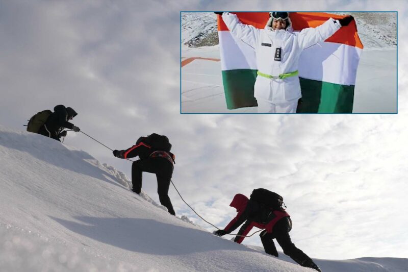 India’s First Female Medical Officer Deployed at Siachen Glacier