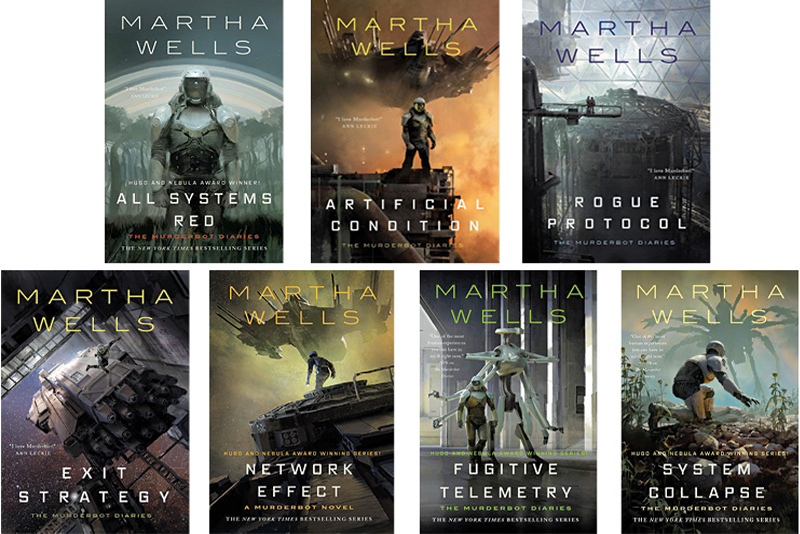 The Murderbot Diaries Series by Martha Wells