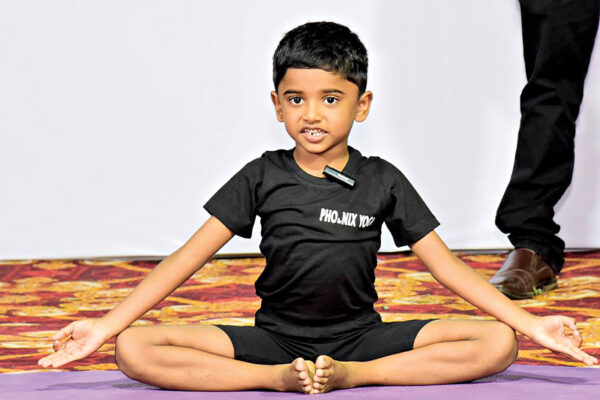 Class 1 Student Sets Record for Performing 100 Yoga Asanas