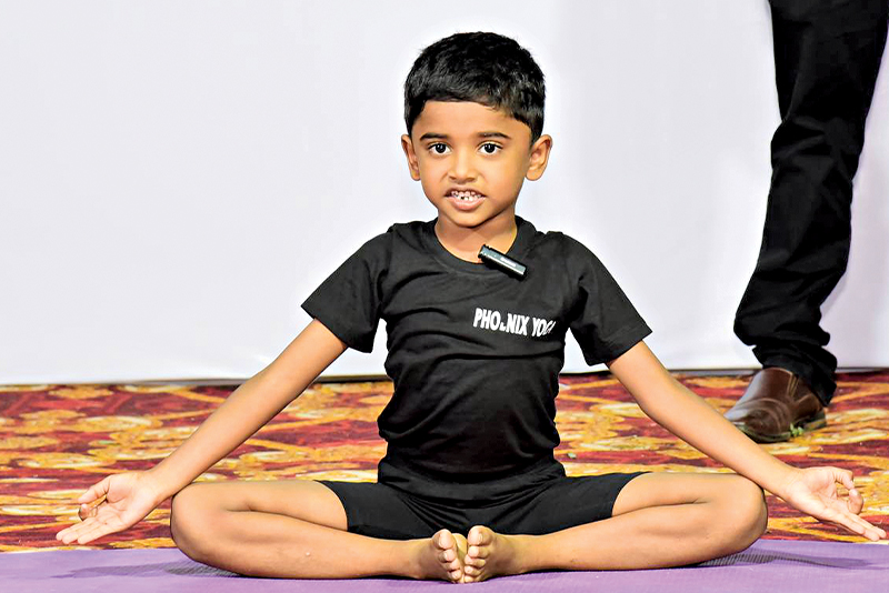 Class 1 Student Sets Record for Performing 100 Yoga Asanas