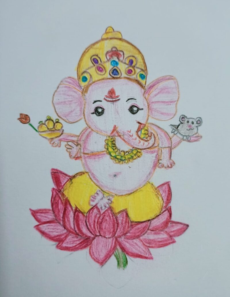 CUTE GANESHA