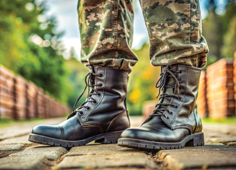 Innovative Shoes for Army Personnel 