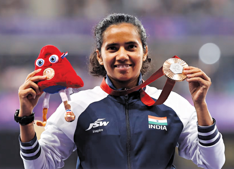 Preethi Pal Wins Two Track and Field Medals at Paralympics