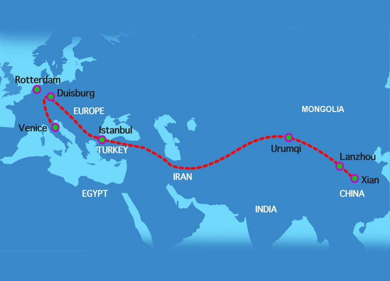 Silk Route: The Ancient Economic Bridge Between East and West  