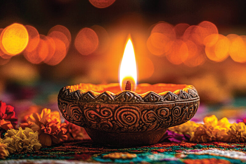 Celebrating Diwali 