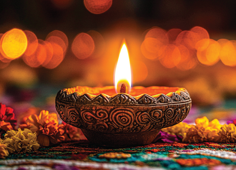 Celebrating Diwali 