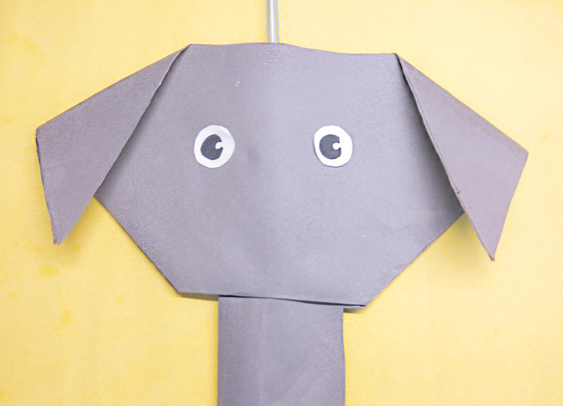 Paper Elephant - DIY for Kids