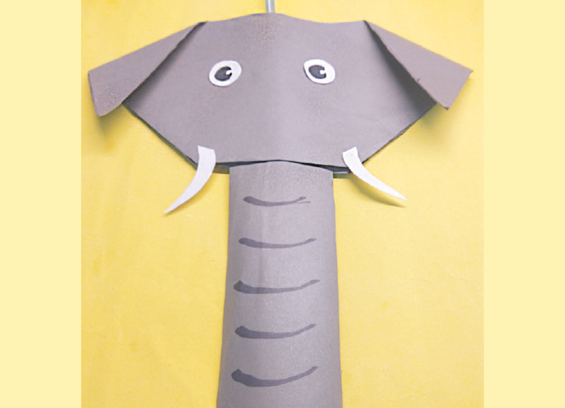 Paper Elephant - DIY for Kids