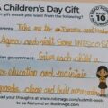 A Children’s Day Gift