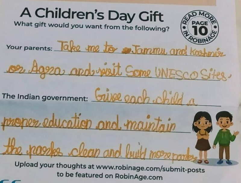 A Children’s Day Gift