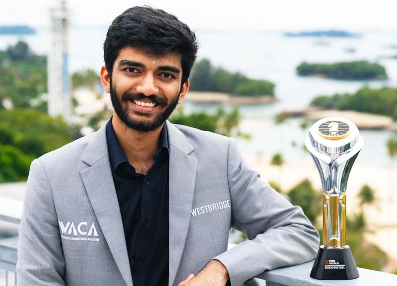 18-year-old Gukesh D Becomes 18th World Chess Champion