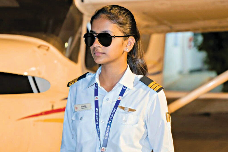 18-year-old Girl Becomes India’s Youngest Commercial Pilot