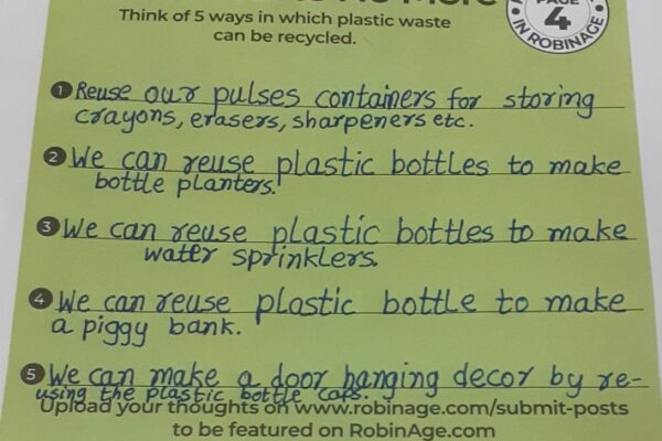 Plastic Waste No More