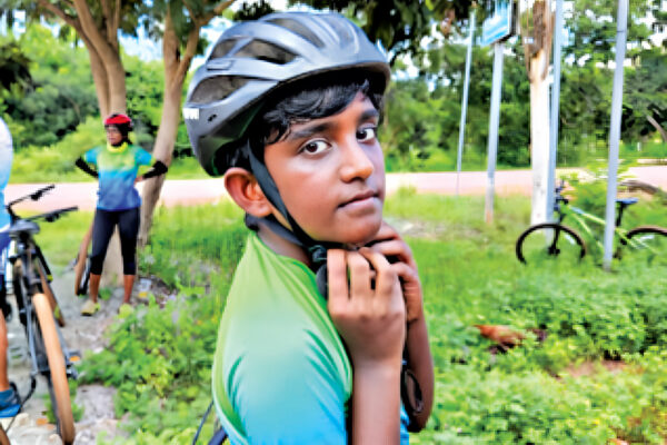 Class 6 Boy Cycles 175kms in Three Days 