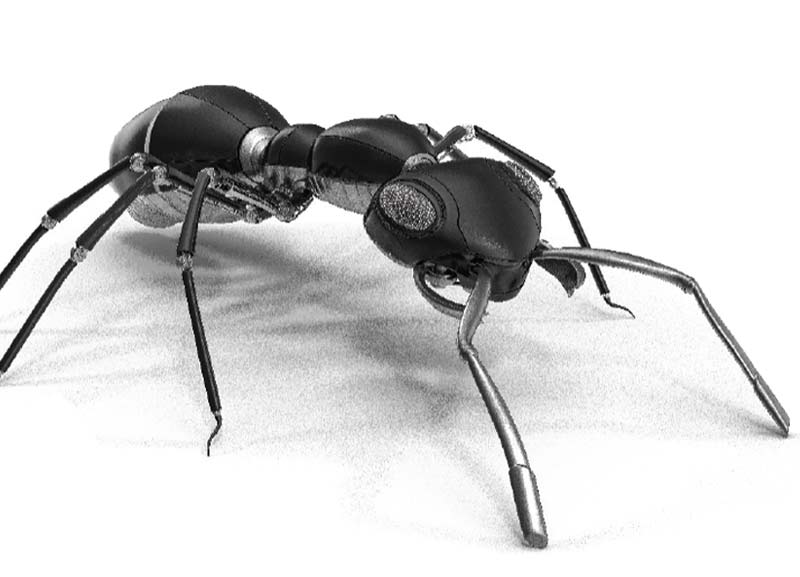 Tiny Robots That Replicate Ants 