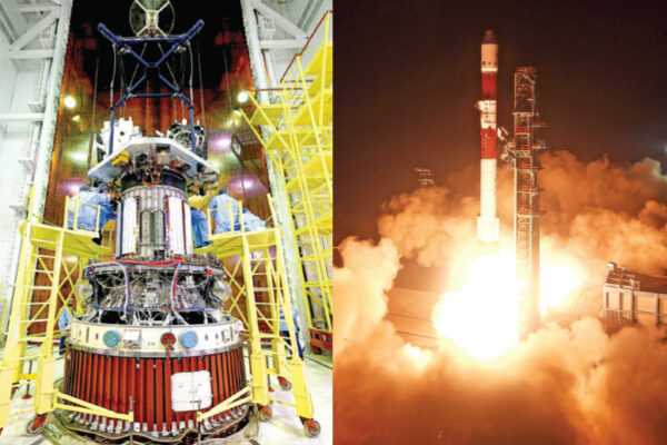 Indian Satellites Docked in Space 