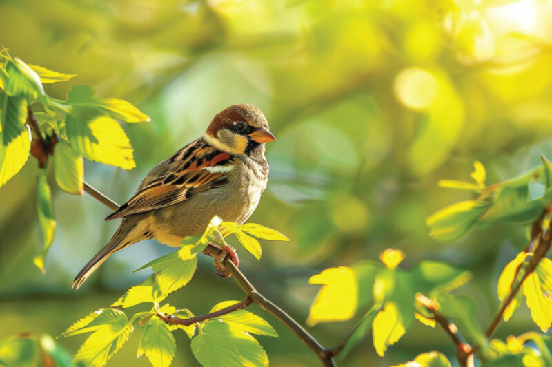 What Happens to a Bird That’s Sunning Itself? 