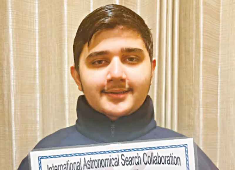 Boy from Noida Discovers Asteroid