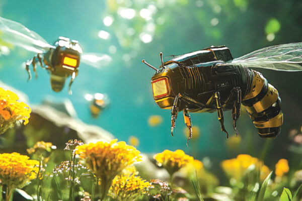 Robots That Help in Pollination 