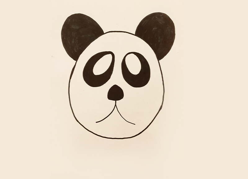 Panda Mask - DIY for Kids