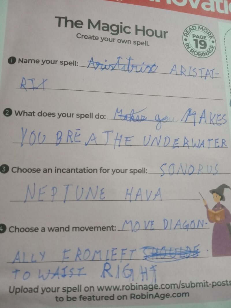 The Magic Hour- Create Your Own Spell