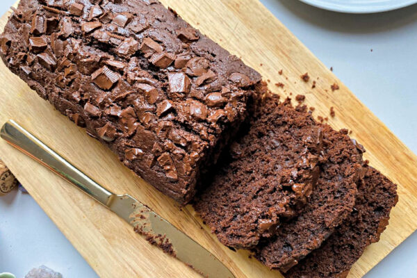 Overloaded Chocolate Loaf Cake