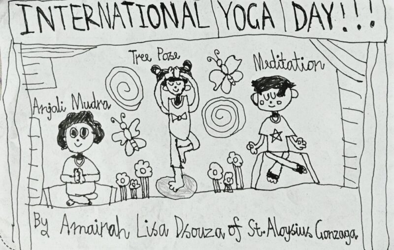 Poster for International Yoga Day