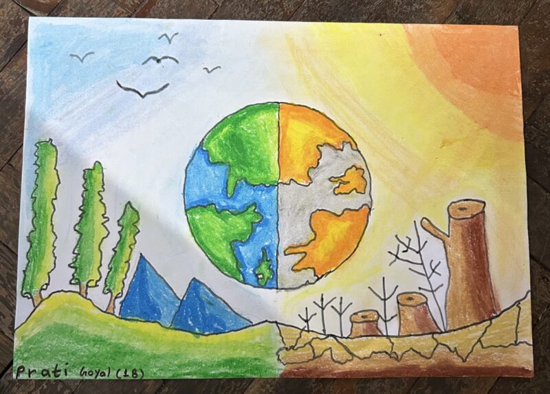 Two Sides of the Earth: Green Today or Gone Tomorrow