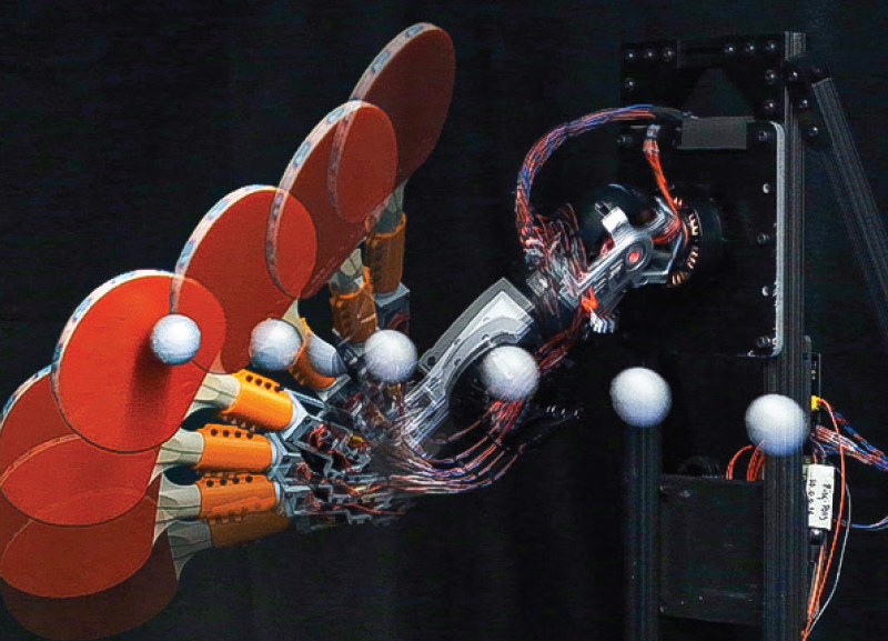 Table Tennis Robot Developed